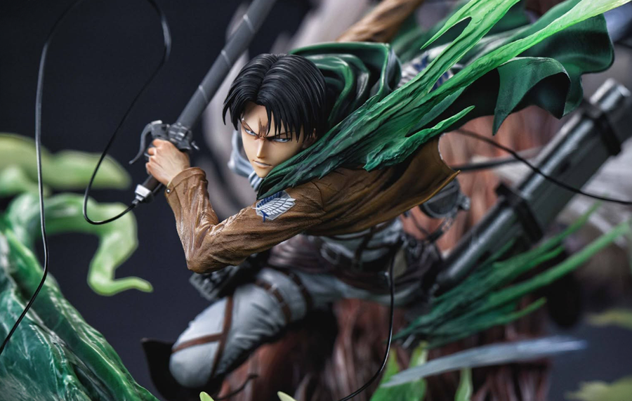 Attack on Titan - Levi vs. Beast Titan 1/6 Scale Statue