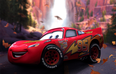 Cars - Lightning McQueen Art Scale 1/10