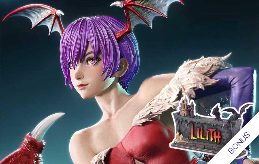 Darkstalkers - Lilith (Bonus) 1/4 Scale Statue