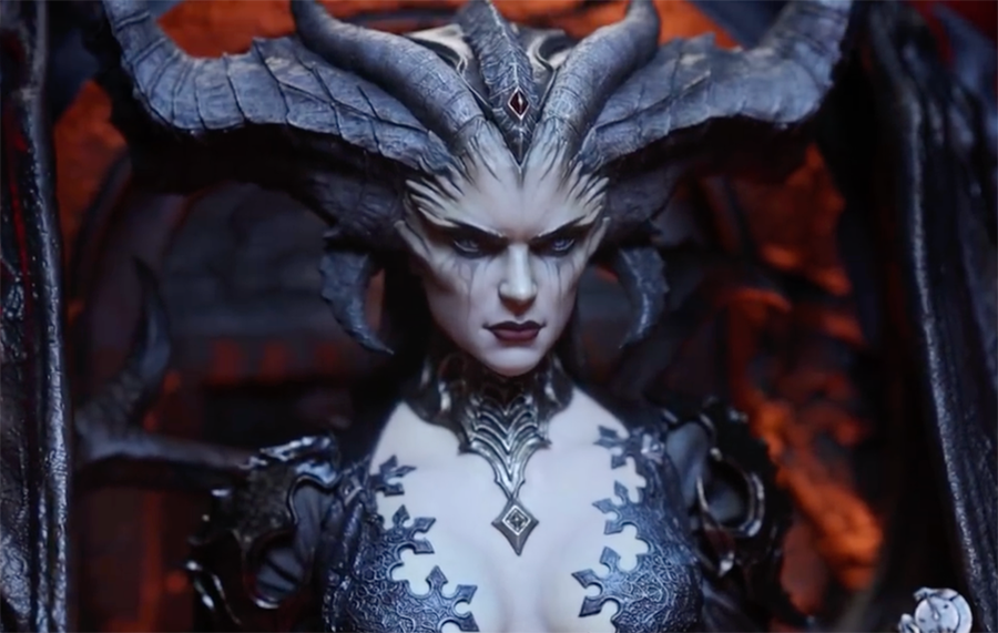 Diablo IV - Lilith Art Statue
