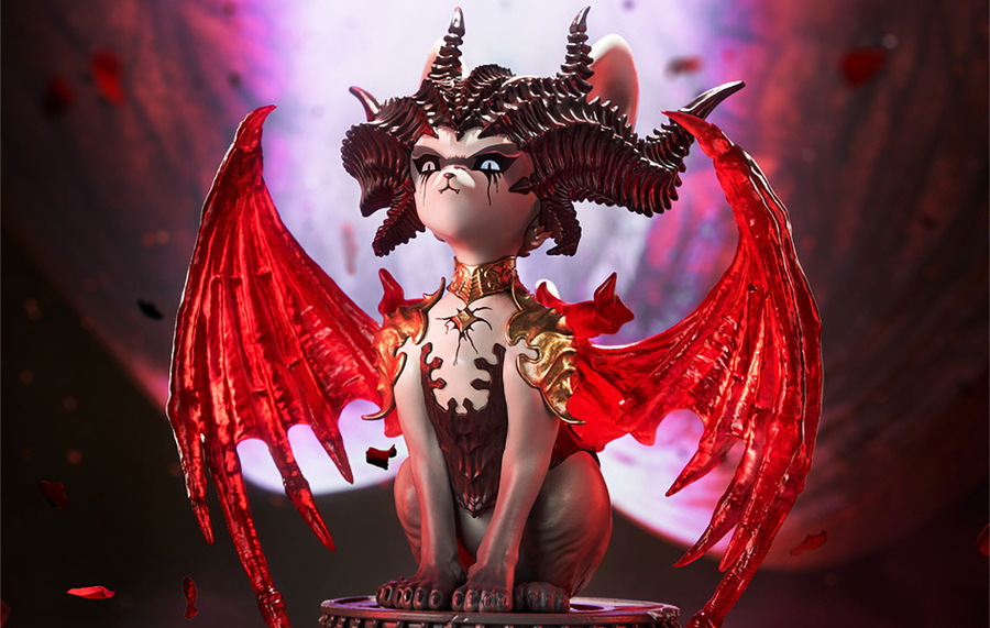 Diablo - Lilith Meow Light-Up Figure
