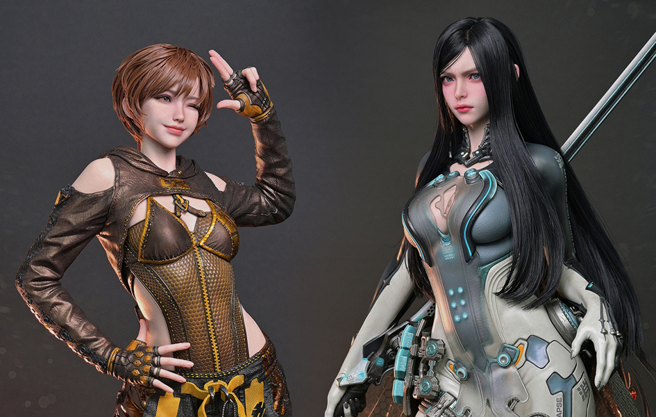 Stellar Blade - Raven & Lily 1/3 Scale Statue Set - Spec Fiction Shop Stellar Blade - Raven & Lily 1/3 Scale Statue Set - Spec Fiction Shop