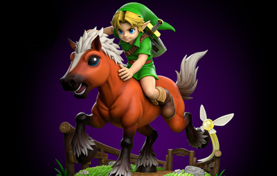 Link and Epona 1/4 Scale Statue by Dream Studio