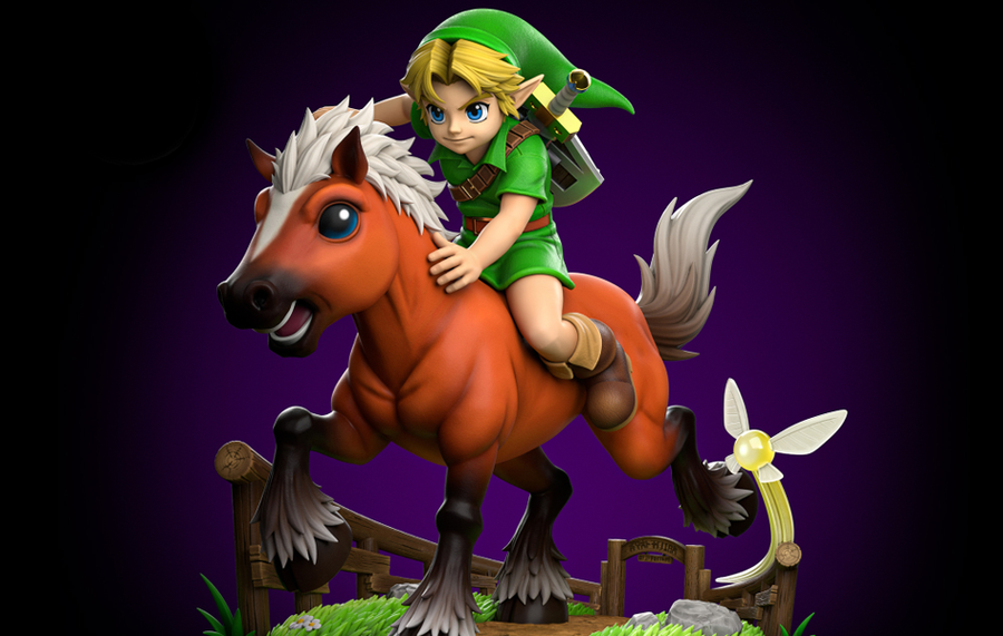 Link and Epona 1/4 Scale Statue by Dream Studio