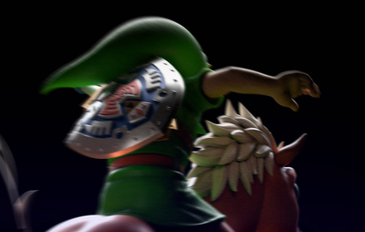 The Legend of Zelda: Majoras Mask - Link Statue by Dream Studio