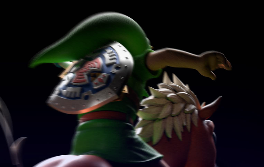 The Legend of Zelda: Majoras Mask - Link Statue by Dream Studio