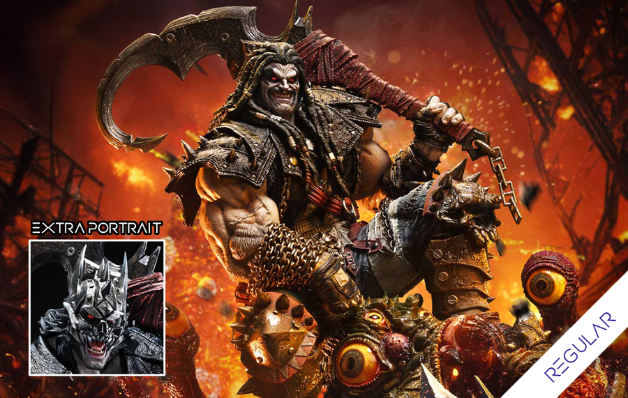 Dark Nights: Death Metal - Lobo Batman: Batman Who Frags (by Carlos D'Anda - Regular) 1/3 Scale Statue