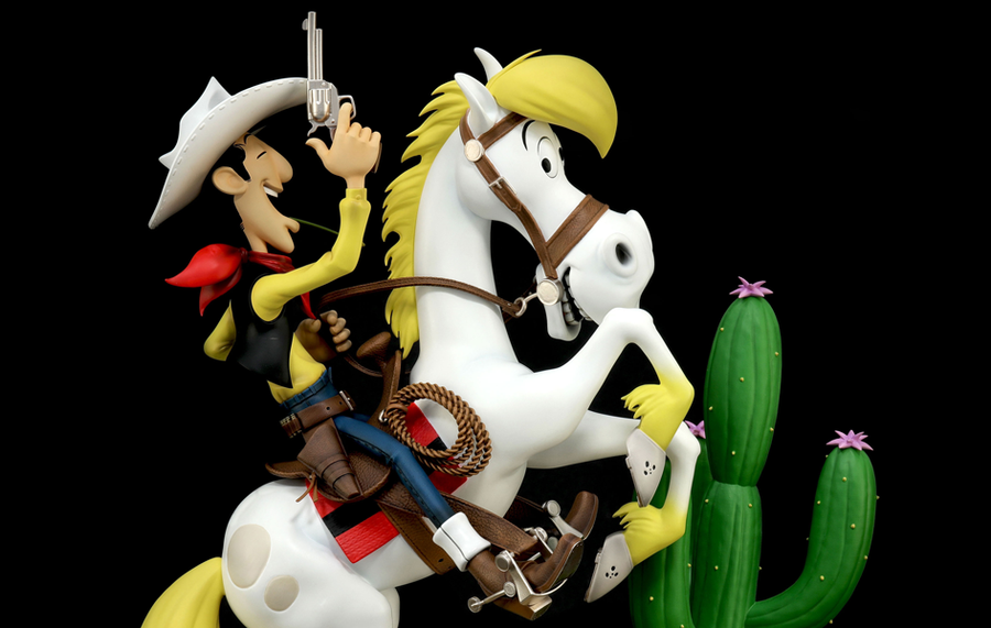 Lucky Luke 1/6 Scale Statue