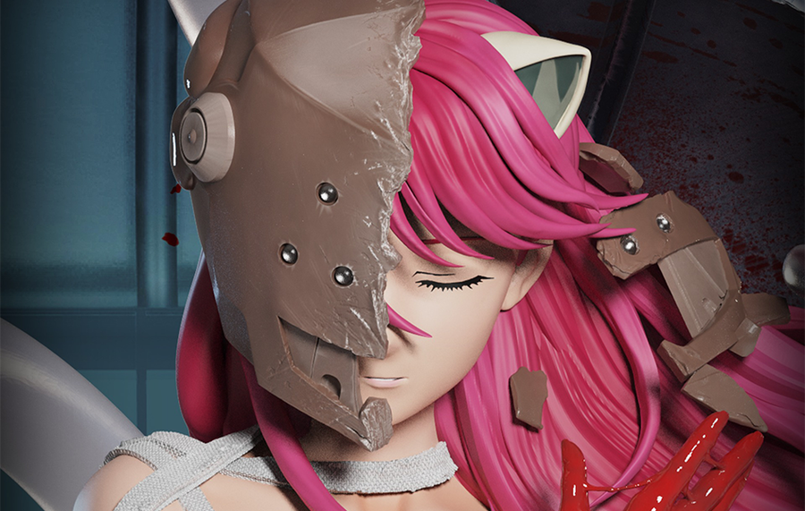 Elfen Lied - Lucy Elite 1/4 Scale Bust