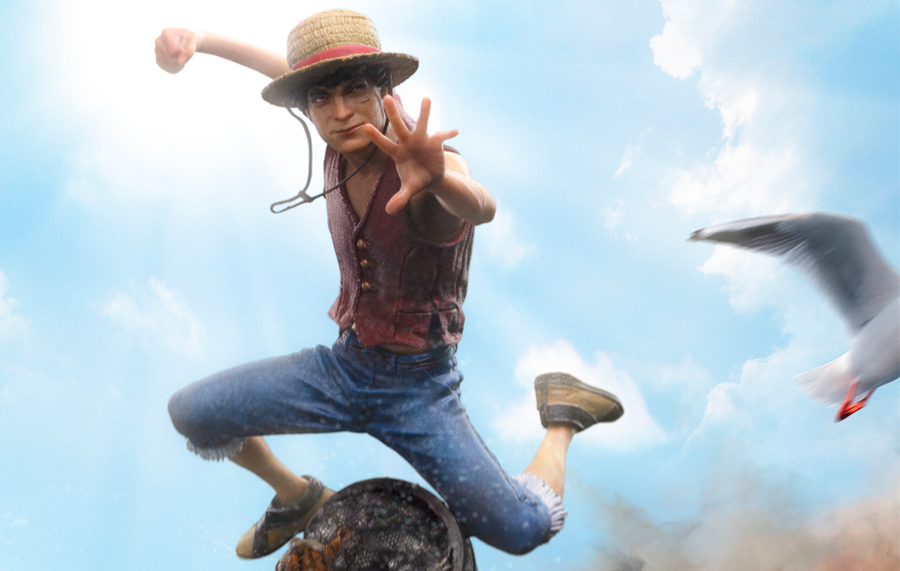 One Piece (Netflix Series) - Luffy Art Scale 1/10