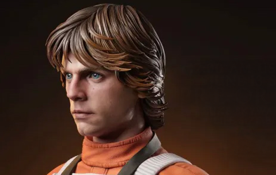 Luke Skywalker (Rebel Allegiance Flight Suit) Life-Size Bust