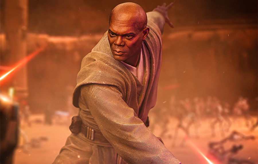 Mace Windu Art Scale 1/10