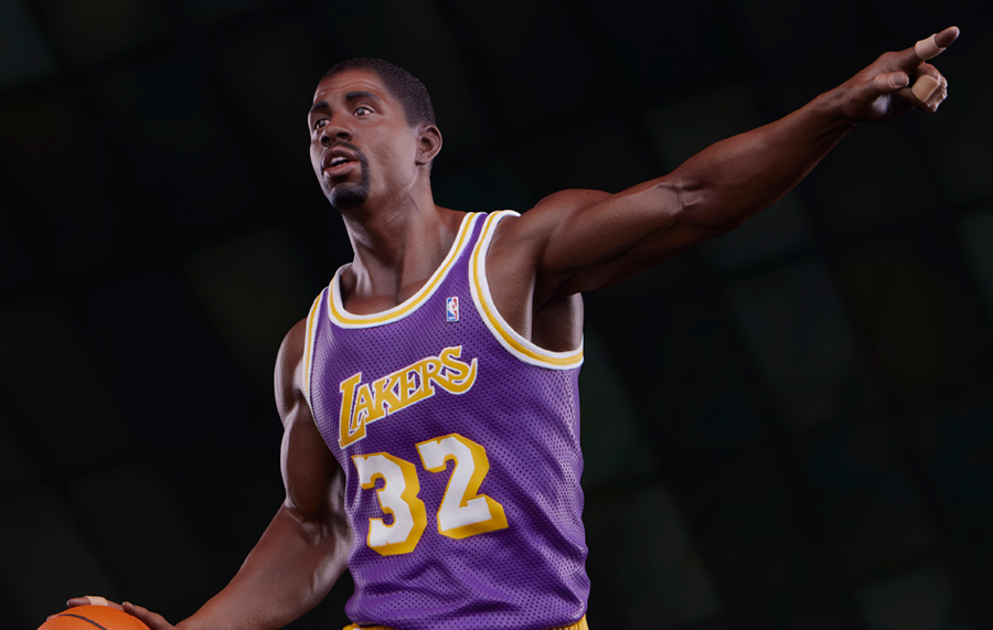 Magic Johnson 1/4 Scale Statue
