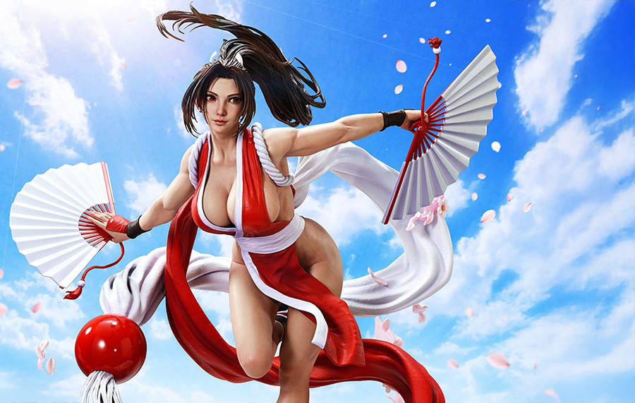 King of Fighters '98 - Mai Shiranui 1/4 Scale Statue