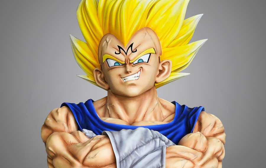 Dragon Ball - Majin Vegeta Life-Size Bust