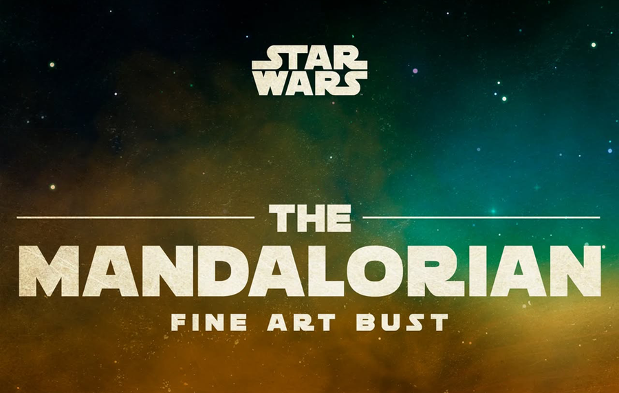 The Mandalorian Fine Art Bust