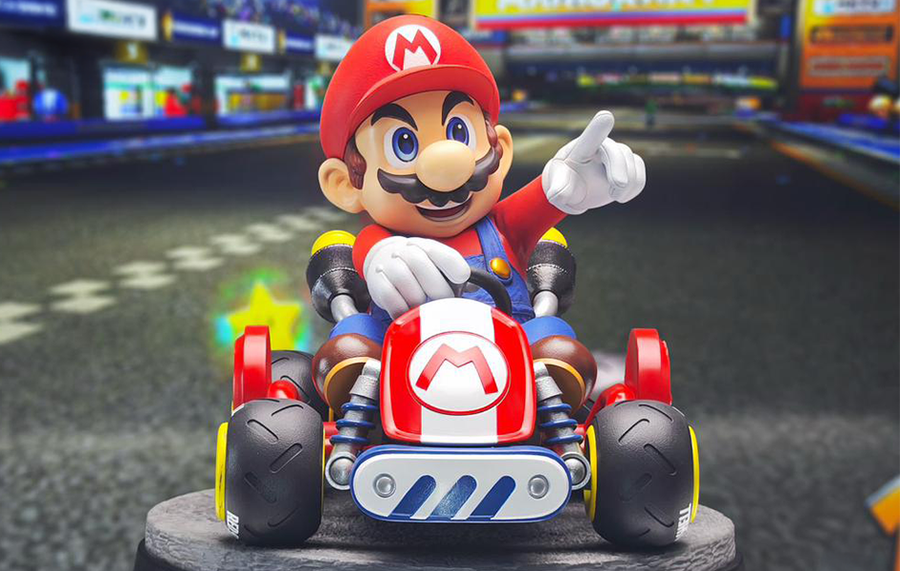 Mario Kart Statue by Moreno Studio
