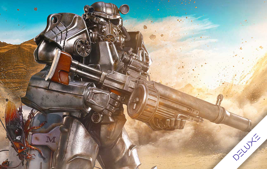 Fallout - Maximus Power Armor (Deluxe) 1/4 Scale Statue