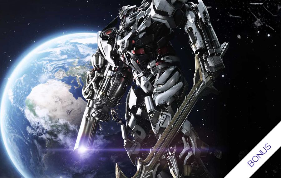 Megatron Overlord (by Josh Nizzi - Bonus) Statue