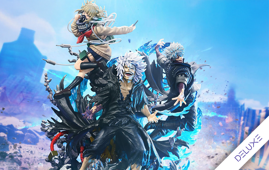 My Hero Academia - Tomura Shigaraki, Dabi, and Himiko Toga (Deluxe) 1/4 Scale Statue