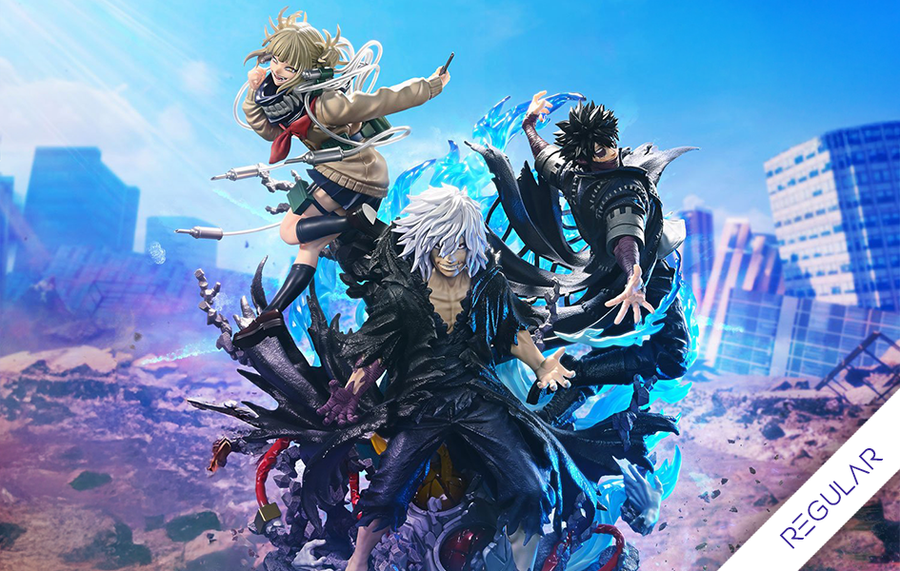 My Hero Academia - Tomura Shigaraki, Dabi, and Himiko Toga (Regular) 1/4 Scale Statue