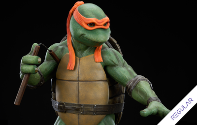 TMNT (1990) - Michelangelo (Regular) 1/2 Scale Statue
