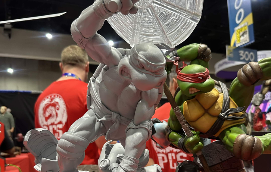 TMNT - Michelangelo (Kevin Eastman) 1/4 Scale Statue