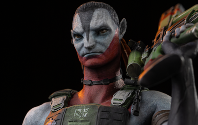 Avatar 3: Fire and Ash - Miles Quaritch Art Scale 1/10