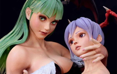 Morrigan and Lilith 1/3 Scale Statue