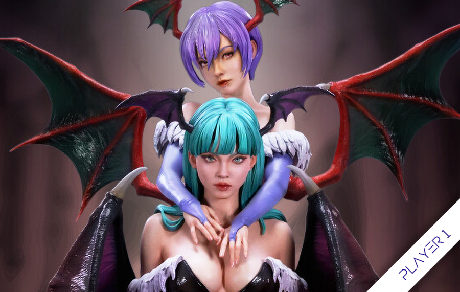 Morrigan Temptress of Desire (Player 1) 1/3 Scale Statue