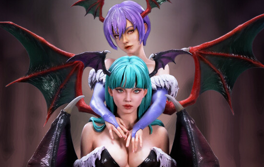 Morrigan Temptress of Desire 1/3 Scale Statue