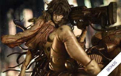 Ghost in the Shell: SAC - Motoko Kusanagi & Tachikoma by Entei Ryu (Bonus) 1/4 Scale Statue