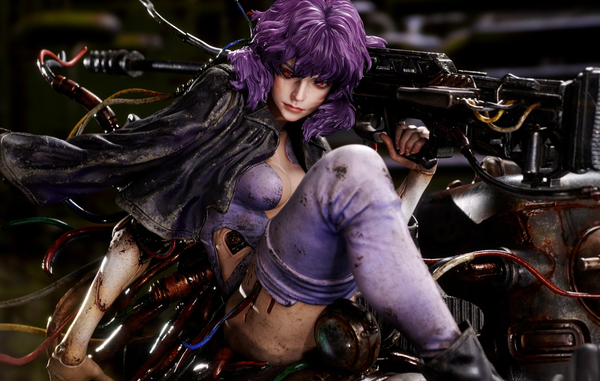 Ghost in the Shell: SAC - Motoko Kusanagi & Tachikoma by Entei Ryu (Co ...