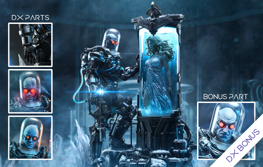 Mr. Freeze - Heart of Ice (Deluxe Bonus) 1/3 Scale Statue