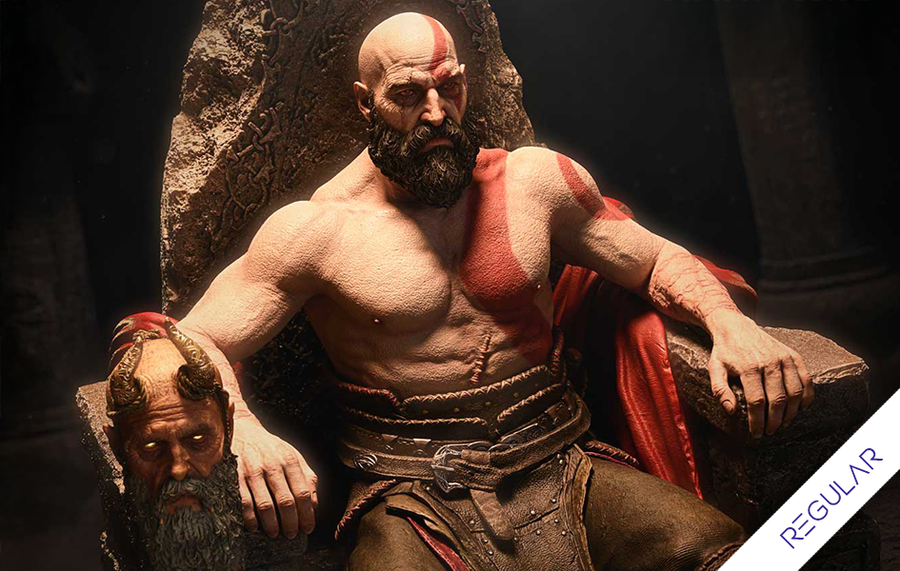 God of War Ragnarök: Valhalla - Master Thyself Kratos (Regular) 1/3 Scale Statue