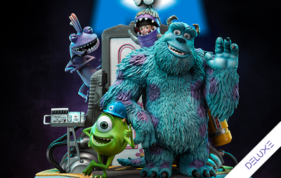 7835 monsters inc Monsters Inc. Deluxe Art Scale 1/10