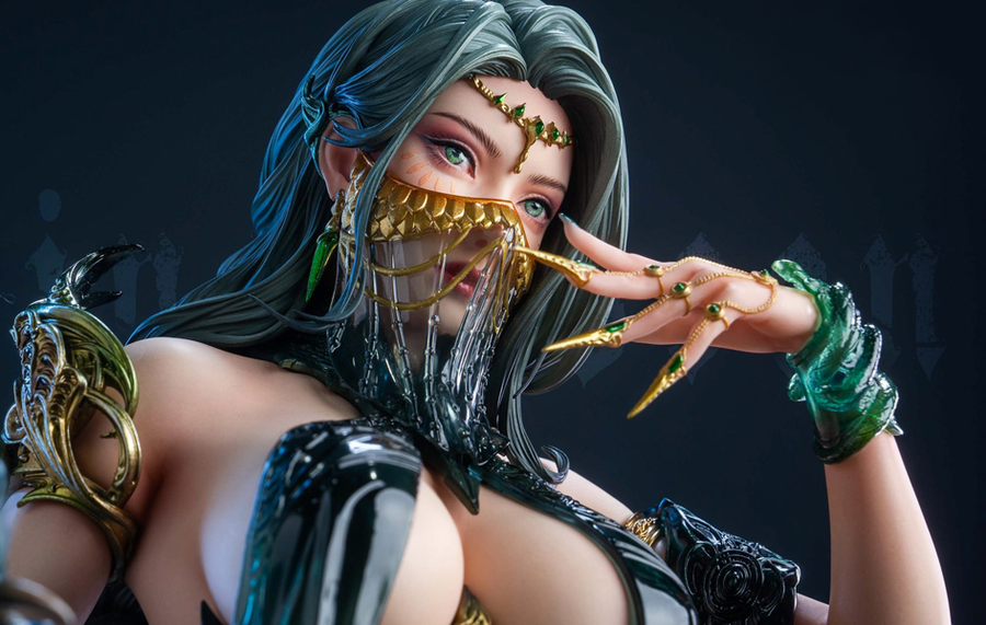 AmerFort Elf Series - Naga 1/4 Scale Statue