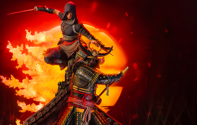 Assassin's Creed Shadows - Animus Naoe & Yasuke 1/4 Scale Statue