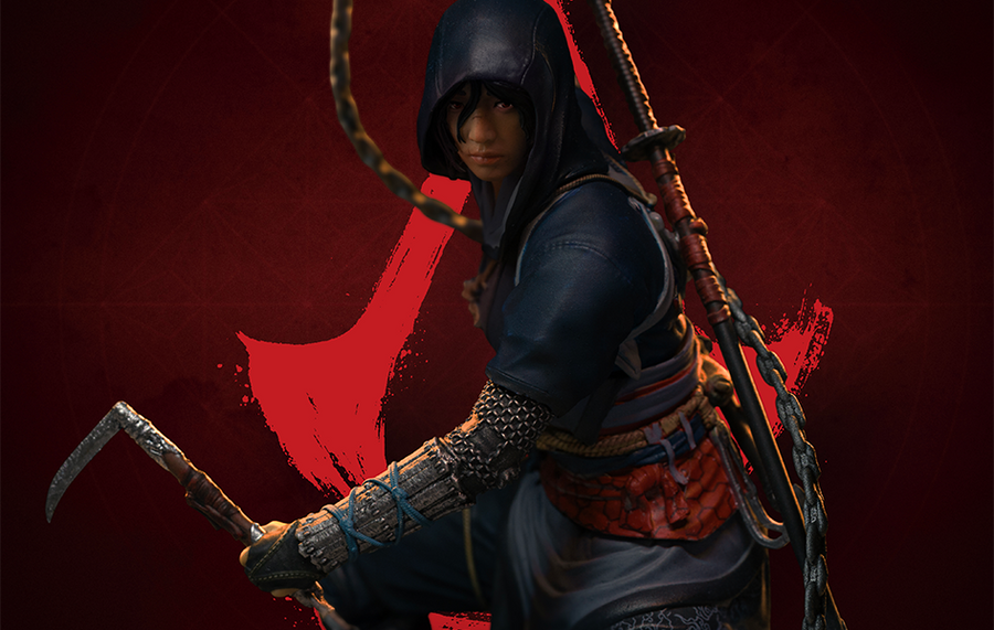 Assassin's Creed Shadows - Naoe Art Scale 1/10