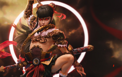 Mythology Series - Nezha's Lotus Rebirth 1/4 Scale Statue