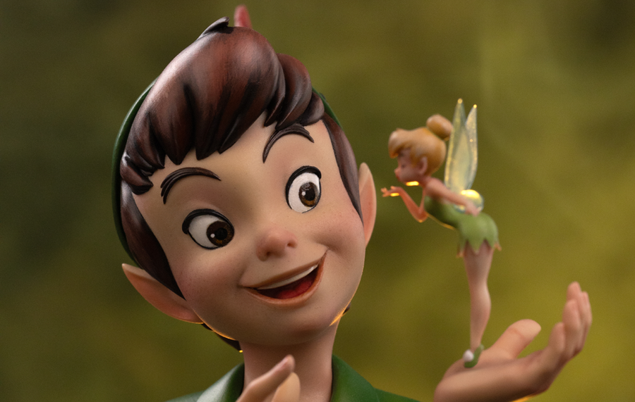 Disney Classics - Peter Pan & Tinkerbell Vintage Collection Statue