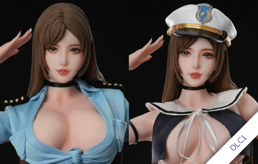 Policewoman 2.0 (DLC1) 1/4 Scale Statue