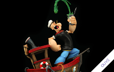 Popeye (Olive Boat) 1/6 Scale Statue