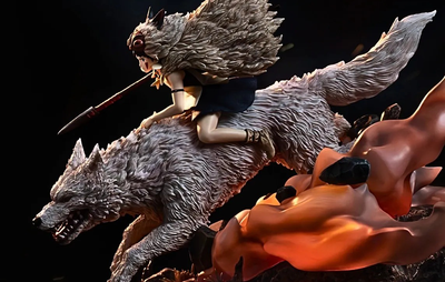 Princess Mononoke Statue by ShenYin Studio