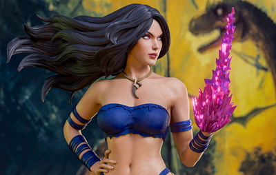 Psylocke (Savage Land) 1/4 Scale Statue by Cincronize Labs