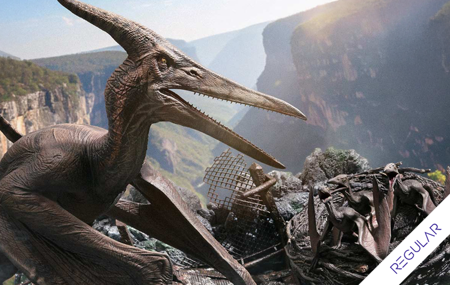 Jurassic Park III - Pteranodon (Regular) 1/6 Scale Statue