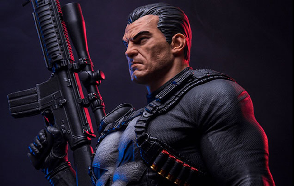 The Punisher 1/4 Scale Statue by Iron Studios - Spec Fiction Shop The Punisher 1/4 Scale Statue by Iron Studios - Spec Fiction Shop
