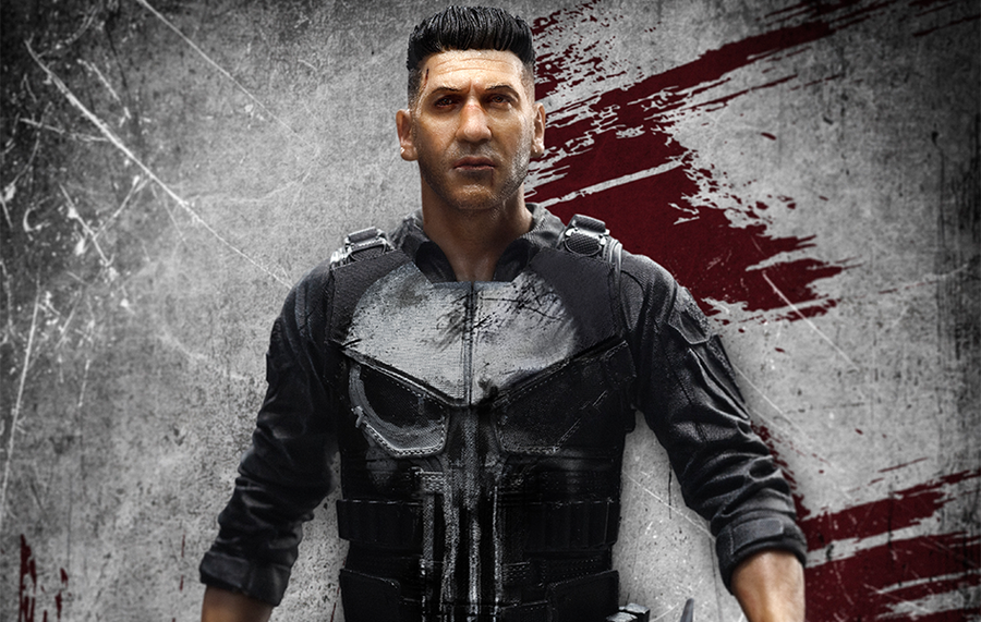 Daredevil: Born Again - Punisher Art Scale 1/10