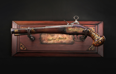 Predator 2 - Raphael Adolini Flintlock Pistol Replica by DeepMyth