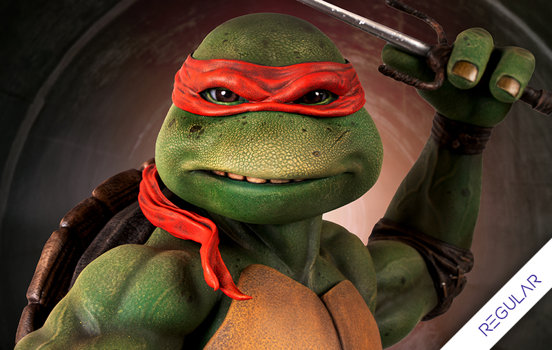 TMNT (1990) - Raphael (Regular) 1/2 Scale Statue - Spec Fiction Shop